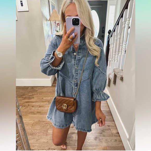 Denim Dress - Picture 5 of 6